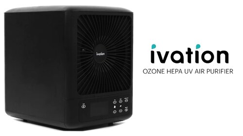 Ivation hepa air purifier deals and ozone generator